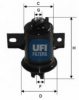 UFI 31.610.00 Fuel filter